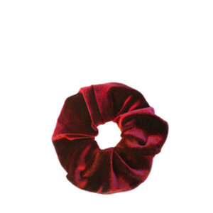 Cocobella VELVET SCRUNCHIE VIININPUNAINEN ISO