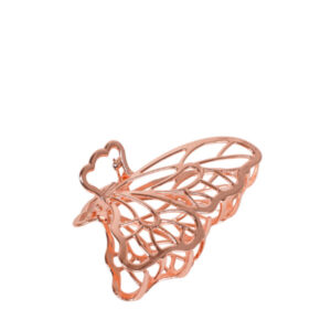 Cocobella BESS BUTTERFLY GRIP HIUSKLIPSI ROSE GOLD